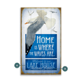 Home is Where the Waves Are - Wood & Metal Wall Art
