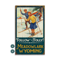 Follow Your Folly! - Wood & Metal Wall Art