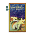 Fly Fishing at June Lake Loop - Wood & Metal Wall Art