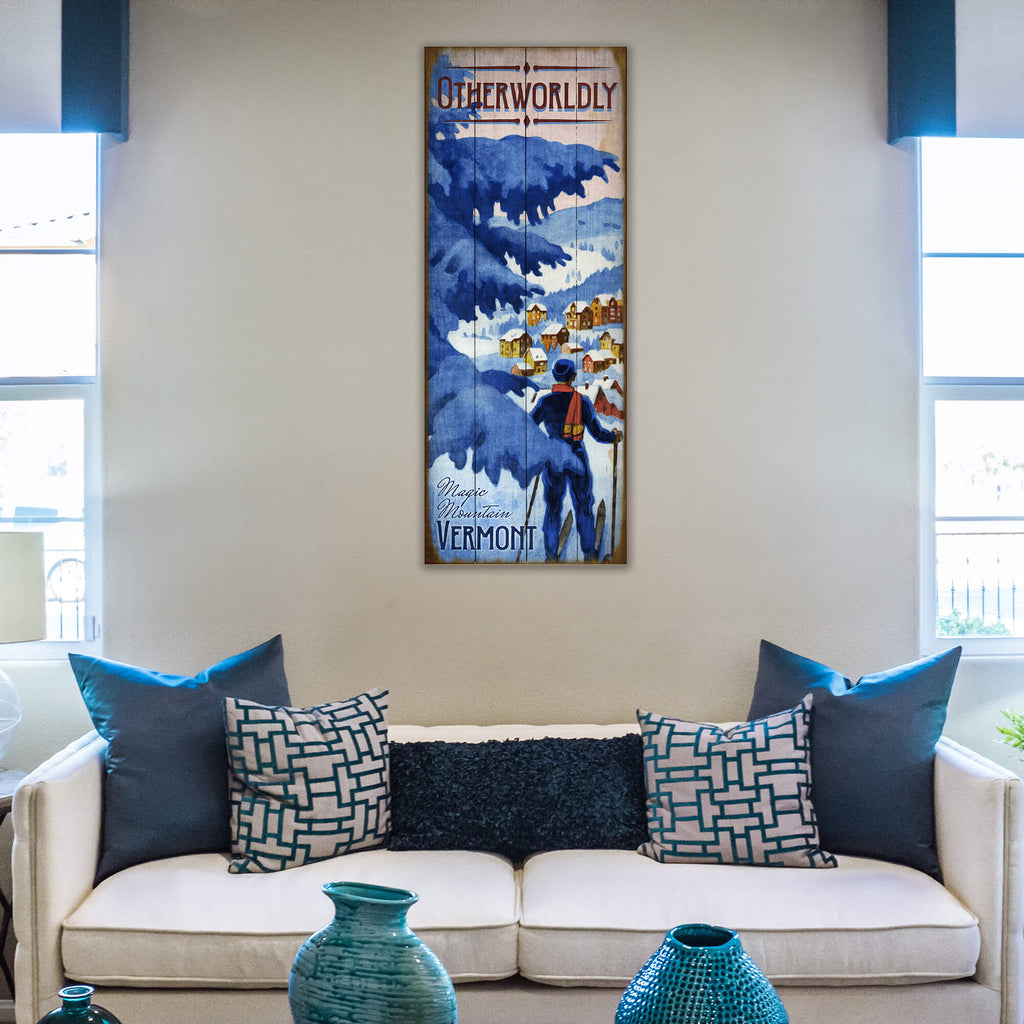 Otherworldly - Wood & Metal Wall Art
