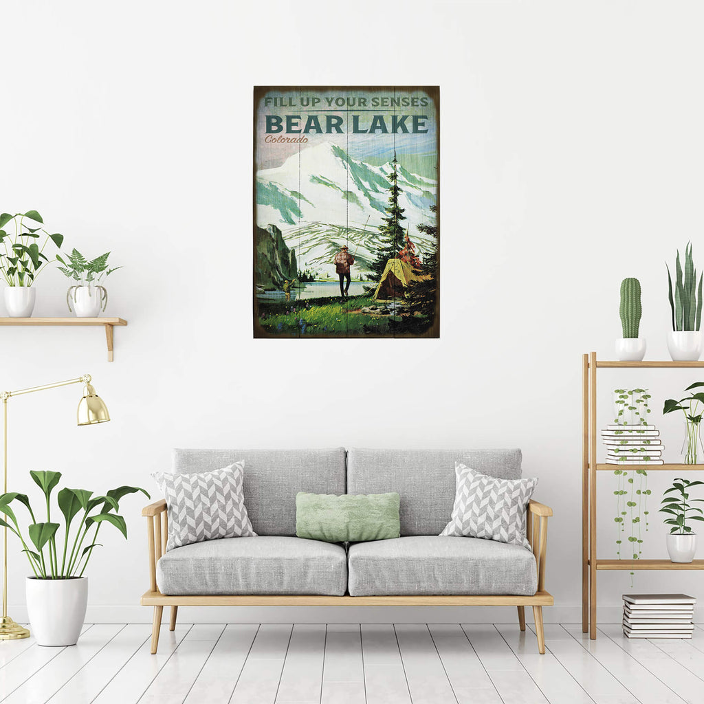 Fill Up Your Senses - Wood & Metal Wall Art