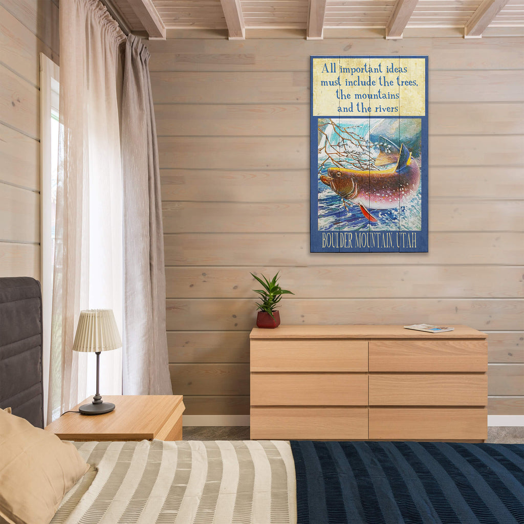 Important Ideas - Wood & Metal Wall Art