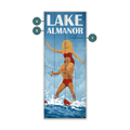 Stacked Water Sports - Wood & Metal Wall Art