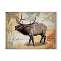 Wildwood Elk - Wood & Metal Wall Art