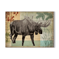 Wildwood Moose - Wood & Metal Wall Art