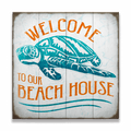 Turtle Beach House - Generic - Wood & Metal Wall Art