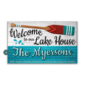 BYO: Towels to the Lake House - Wood & Metal Wall Art