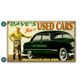 High Grade Used Cars - Wood & Metal Wall Art
