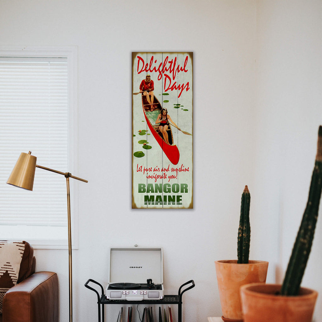 Delightful Days - Wood & Metal Wall Art