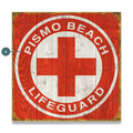 Lifeguard Sign - Wood & Metal Wall Art