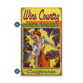 Wine Country - Wood & Metal Wall Art