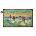 Riding the Waves: Paddle Edition - Wood & Metal Wall Art