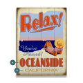 You've Arrived: Beach - Wood & Metal Wall Art