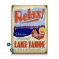 You've Arrived: Lake - Wood & Metal Wall Art