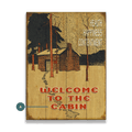 Health, Happiness, Contentment - Wood & Metal Wall Art