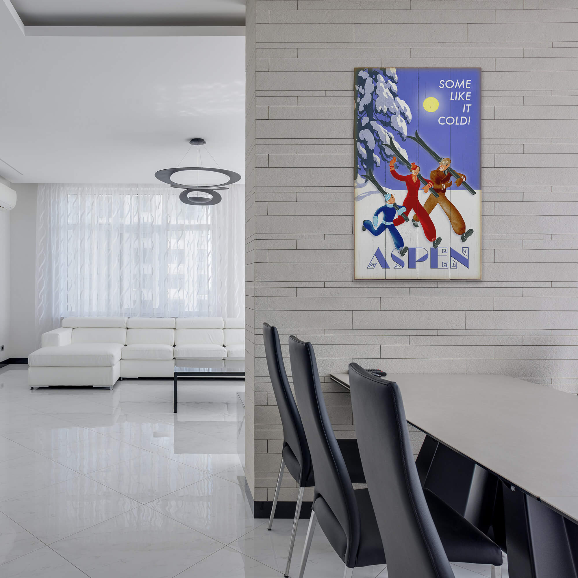 Some Like It Cold - Wood & Metal Wall Art