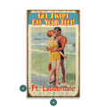 Swept Off Your Feet - Wood & Metal Wall Art