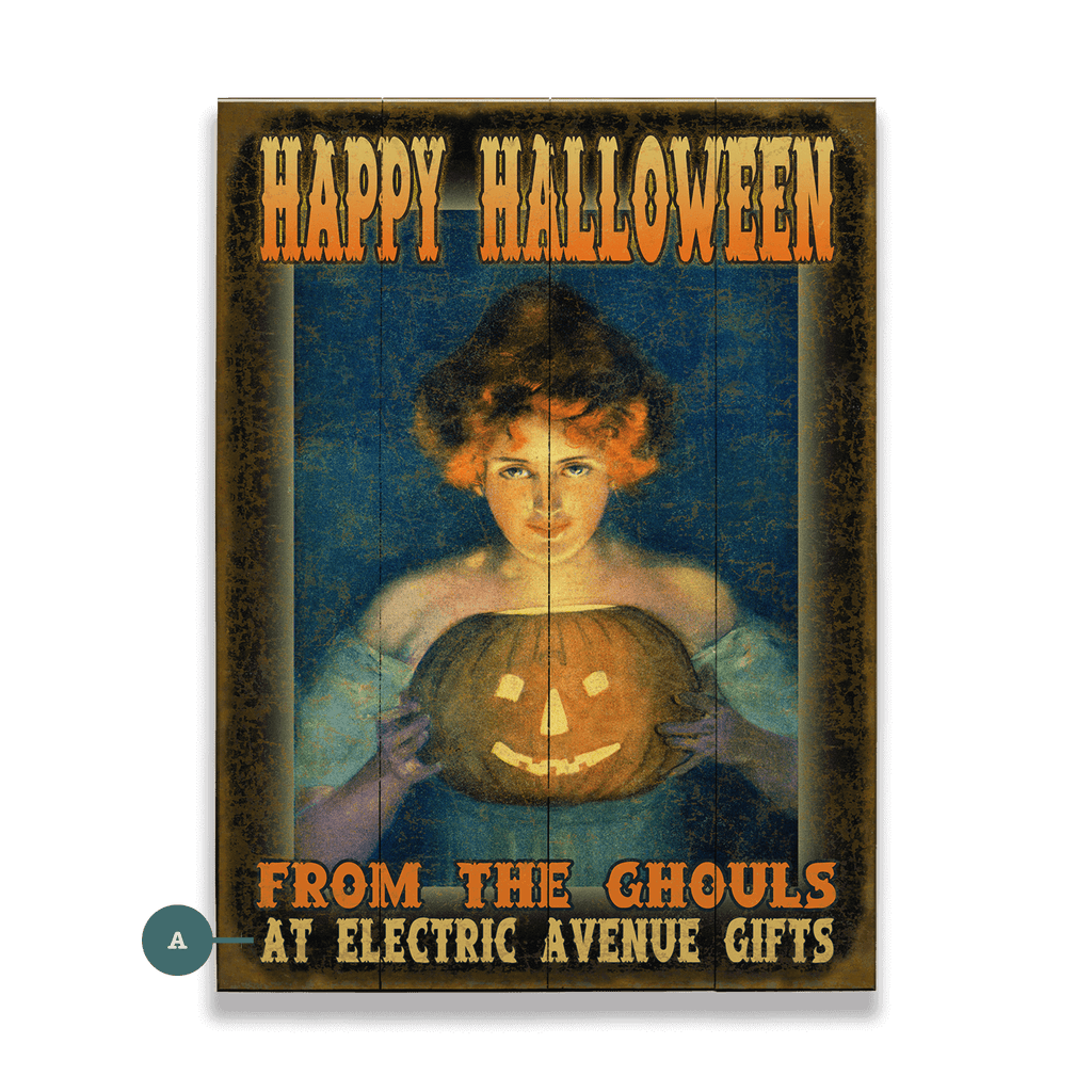 From the Ghouls - Wood & Metal Wall Art