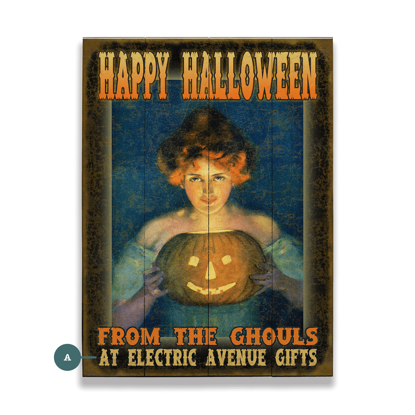 From the Ghouls - Wood & Metal Wall Art