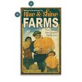 Harvest Love Kids & Pumpkins - Wood & Metal Wall Art