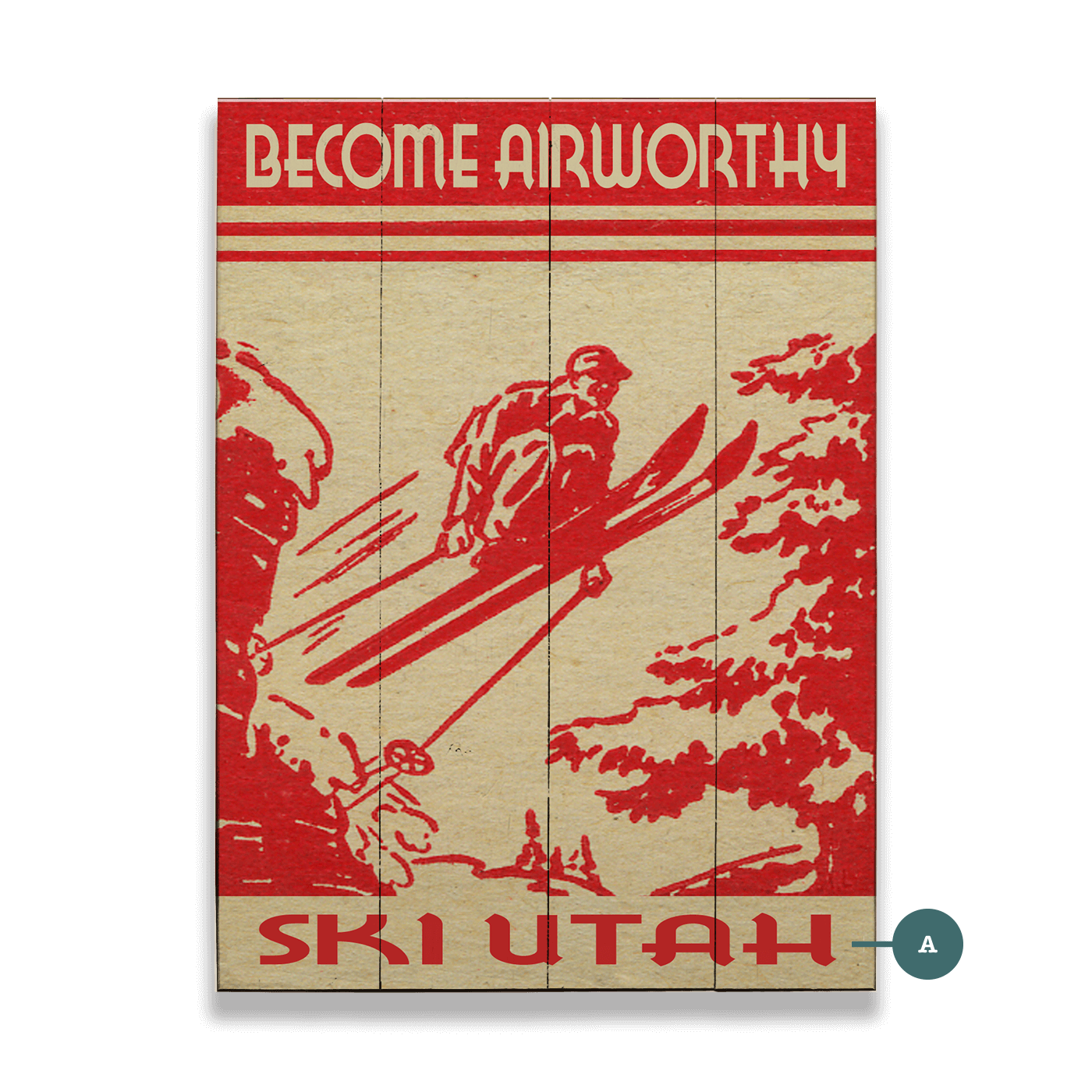 Become Airworthy - Wood & Metal Wall Art