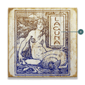 Vintage Mermaid - Wood & Metal Wall Art