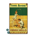 Tennis Anyone? - Wood & Metal Wall Art
