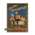 Happy Halloween, Pumpkin Parade - Wood & Metal Wall Art