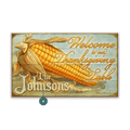 Welcome to Our Thanksgiving Table - Wood & Metal Wall Art