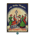Oh Holy Night Carolers - Wood & Metal Wall Art