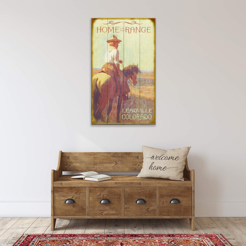 Home on the Range - Wood & Metal Wall Art