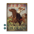 Cut to the Chase - Wood & Metal Wall Art