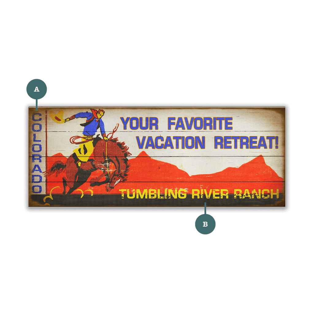 Your Favorite Vacation Retreat - Wood & Metal Wall Art