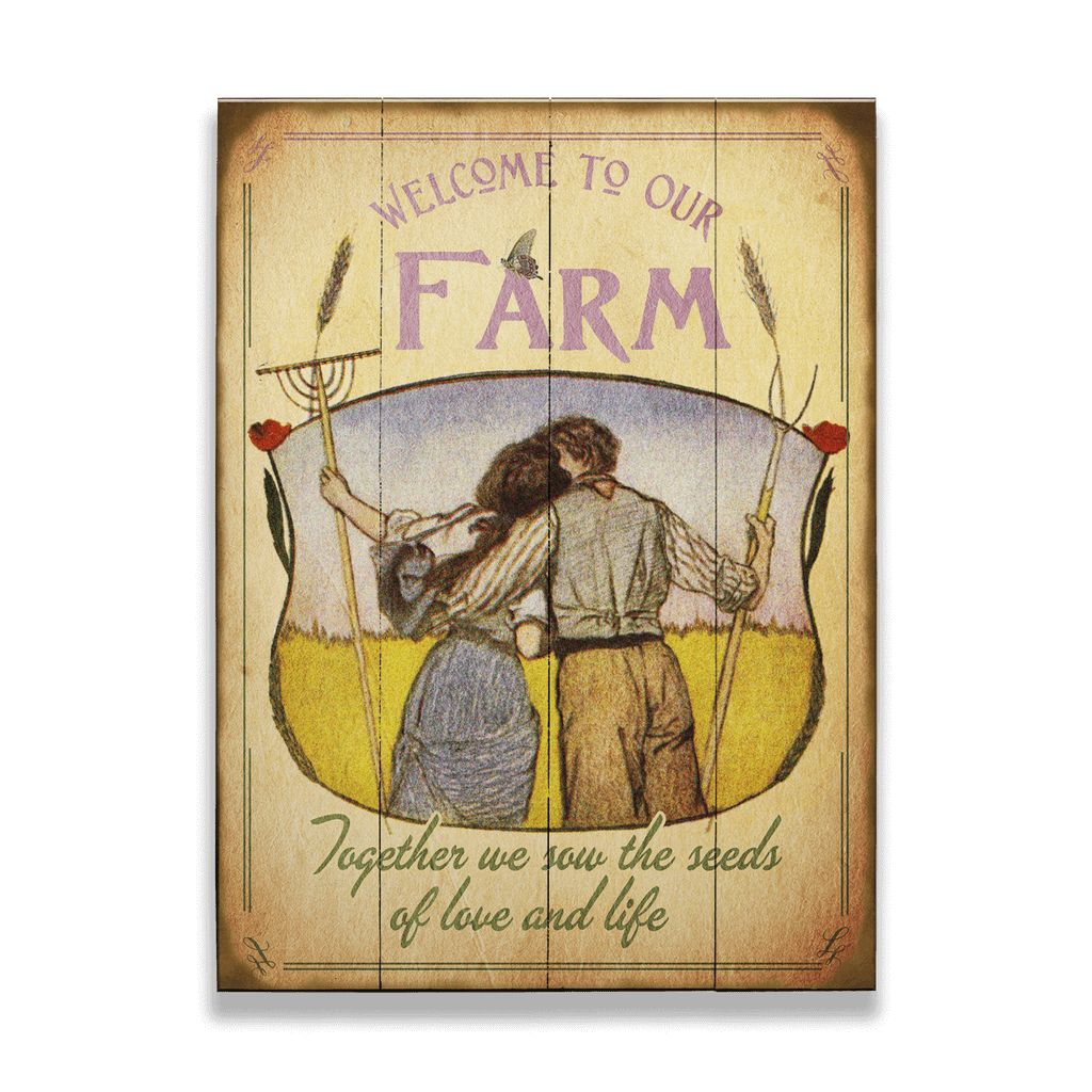 Together We Sow: Generic - Wood & Metal Wall Art