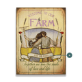 Together We Sow: Personalized - Wood & Metal Wall Art