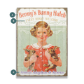 Every Bunny Welcome - Wood & Metal Wall Art
