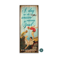 A Day on the Water Restores the Soul - Wood & Metal Wall Art