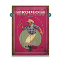 Days of the Golden West Rodeo - Wood & Metal Wall Art