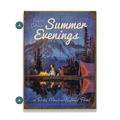 Enjoy the Summer Evenings - Wood & Metal Wall Art