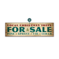 Christmas Trees for Sale - Wood & Metal Wall Art