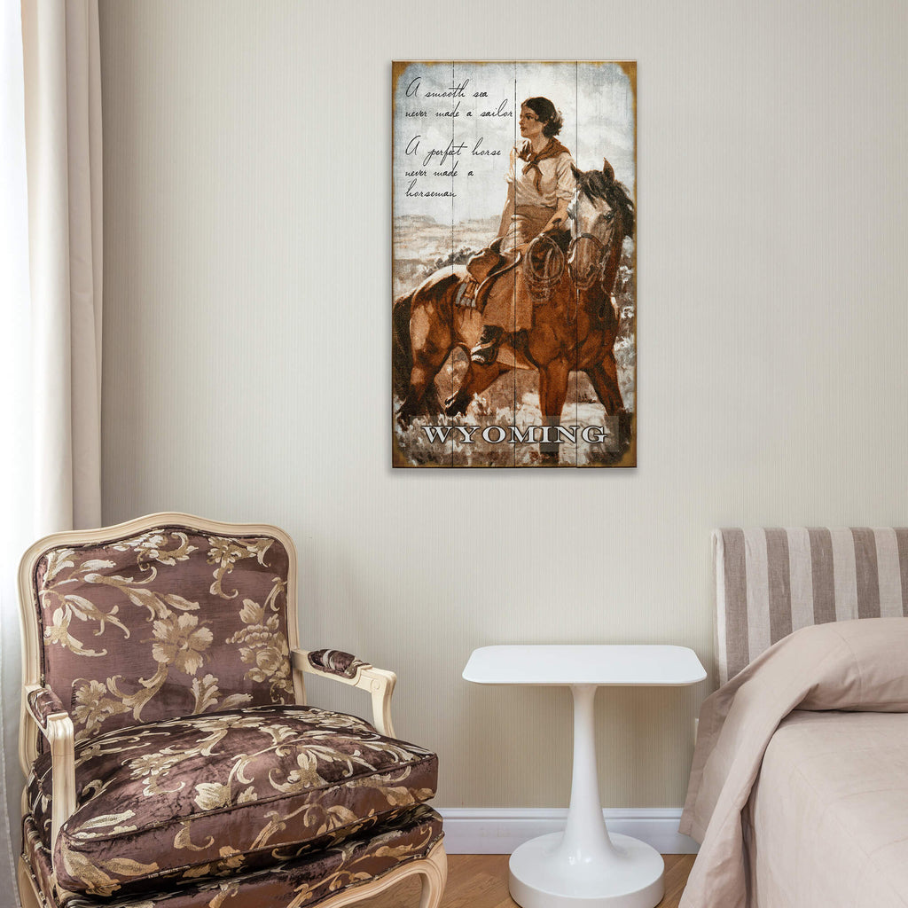 A Perfect Horse - Wood & Metal Wall Art
