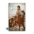 A Perfect Horse - Wood & Metal Wall Art