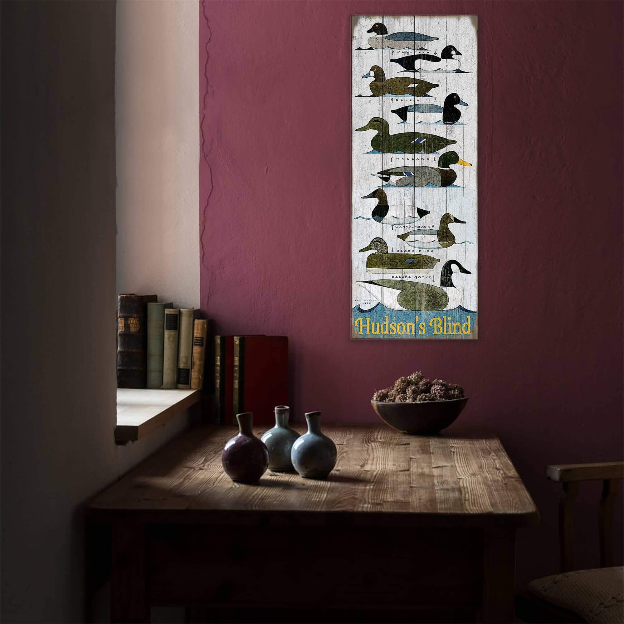 Duck Decoy - Wood & Metal Wall Art