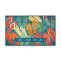 Please Remove Your Flip Flops: Generic - Wood & Metal Wall Art