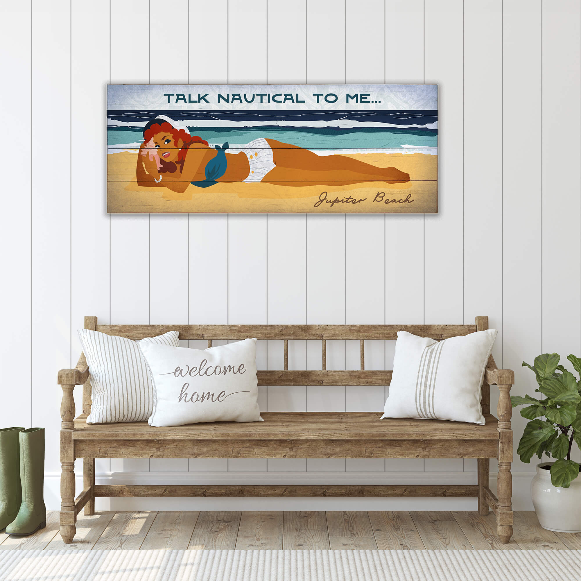Talk Nautical To Me - Wood & Metal Wall Art
