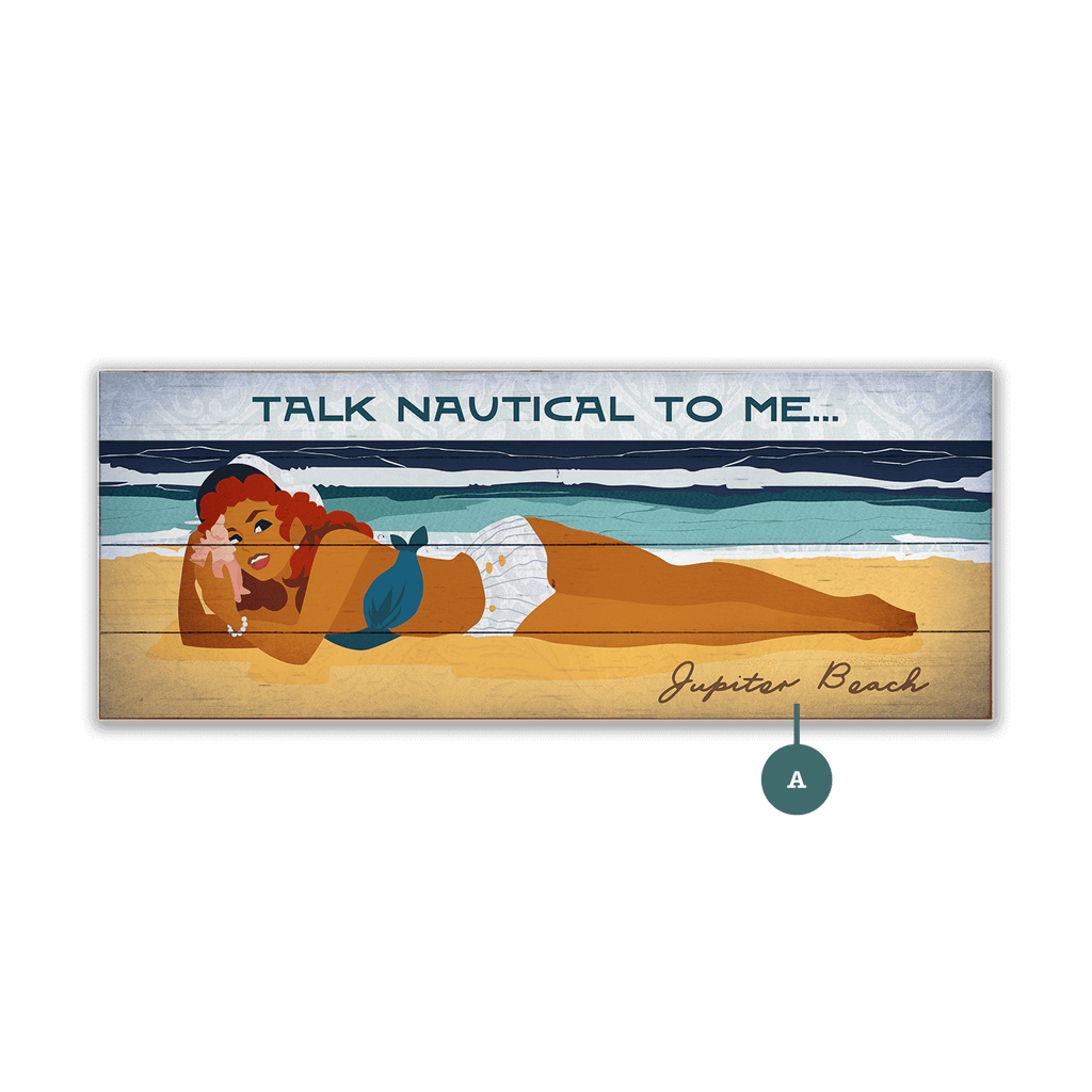 Talk Nautical To Me - Wood & Metal Wall Art