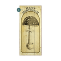 Mens Restroom Mushroom - Wood & Metal Wall Art