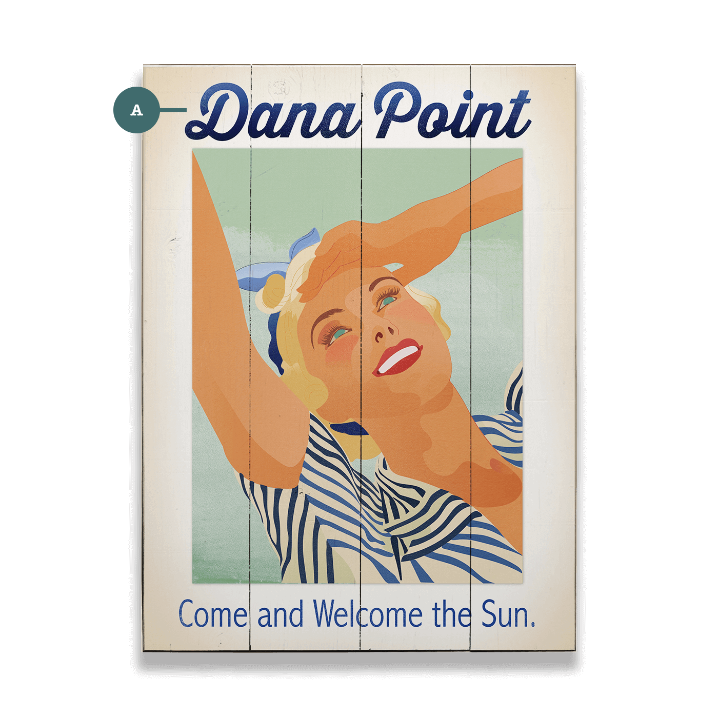 Welcome the Sun - Wood & Metal Wall Art