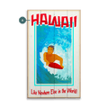 Surf Poster: Like Nowhere Else - Wood & Metal Wall Art