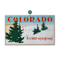 A Better Way to Get Away - Wood & Metal Wall Art